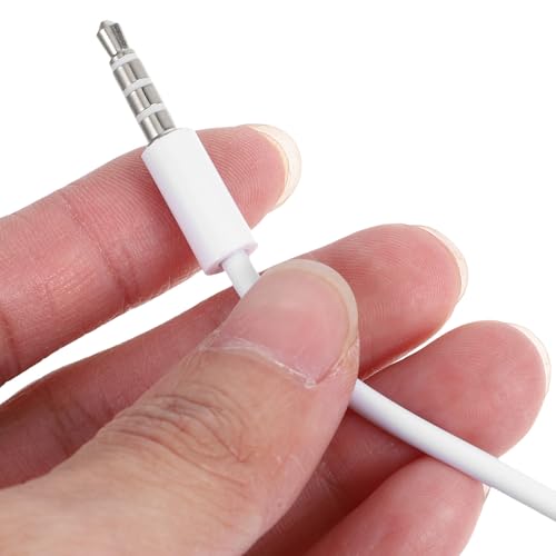 balacoo 2pcs 1.4m Cable Extensión Audio 3.5mm Estéreo miniatura 4