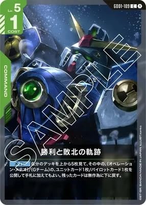 �K���_���J�[�h�Q�[�� Newtype Rising[GD01] �yC�z �����Ɣs�k�̋O�� GD01-109