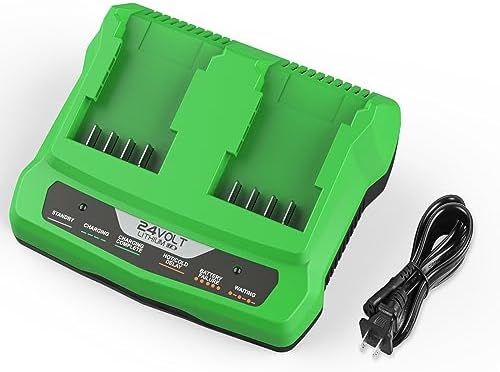 XNJTG 2 Stück Akku 3,5Ah für Greenworks 24V Li-Ion Ersatzakku G24B2 G24B4 Kompatibel mit Greenworks 24V-Akku-Werkzeugen
