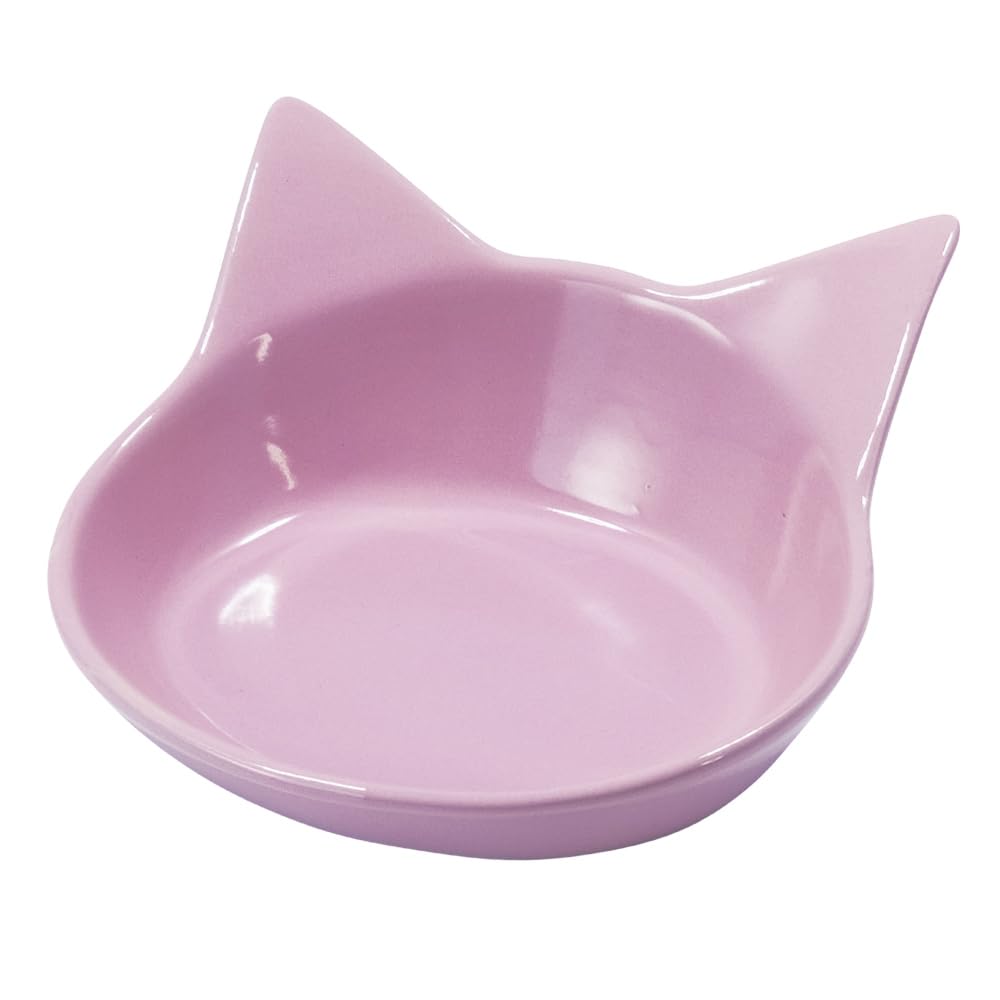 Nobby Cat Ceramic Bowl Neko Pink 14.5 x 14 x 6.5 cm / 200 ml