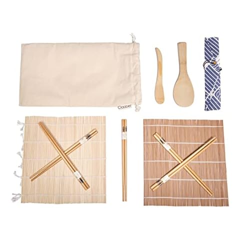 Cloober - Kit Sushi de Bambú Natural Cover
