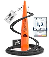 ENERO Hundepfeife - Extrem zuverlässiges Hundetraining & Erziehung - Hochfrequenz - weitreichende Lautstärke - Inkl. praktischem Umhängeband