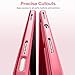 Wenlaty Compatible with iPad (A16) 11th Generation Case 11 Inch 2025, for iPad 10th Generation Case 10.9 Inch 2022 with Pencil Holder, Trifold Stand Protective Cover, Auto Wake/Sleep, Watermelon Pink
