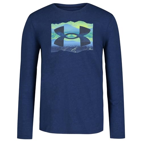 Image of Under Armour Boys' Long Sleeve Graphic T-Shirt, Lightweight & Breathable, Outdoor Collection