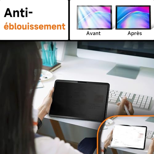 Filtre de Confidentialité Magnétique Surface Pro 6 5 4 Solution Anti Espionnage et Reflets - 5