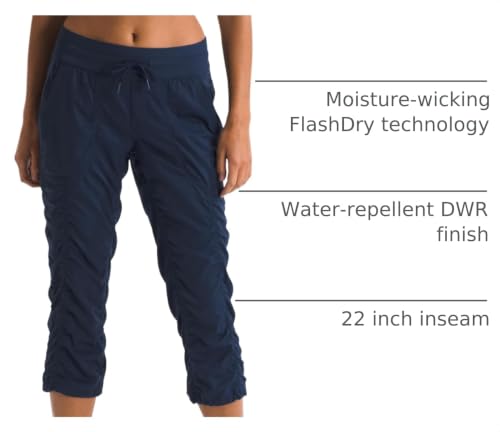 Image of The North Face Womens Aphrodite 2.0 Capri - Moisture Wicking, Water Repellent Finish, UPF 40+ Protection