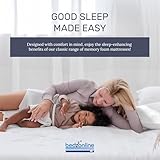 BEDZONLINE Air Feel Orthopedic Mattress - Memory Foam and Spring Mattress | Perfect Ergonomical Sleeping Position | 20cm Depth | 4ft6 Double - Image 6