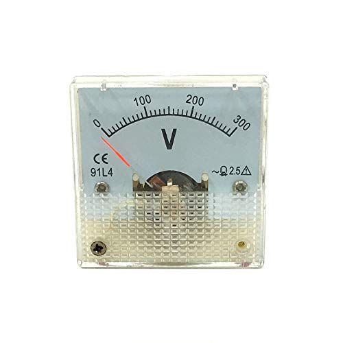 POWER PRODUCTS Panel Analog Voltmeter 91L4 0-300V for Champion Power CPE Gas CNG/LPG Generator 120V 240V AC for DuroMax XP4400E XP4850EH XP5500EH XP12000EH for DuroStar DS4000S DS10000E DS12000EH