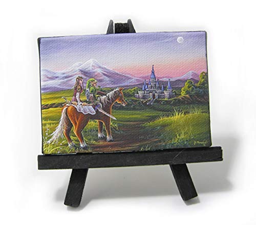 Legend of Zelda Mini Painting - Returning Home