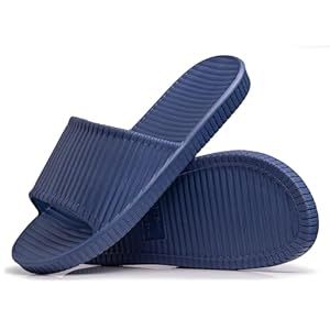 Happy Lily Shower Shoes, Women & Men’s Shower Slippers, Slides Sandals Pool Slides House Slippers Non-Slip Indoor Bathroom Shoes Beach Sandals Summer Shoes