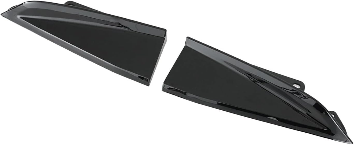 Rear Valance Bumper A Pair Rear Bumper Side Corner For Mustang 2024-2025 Ecoboost GT Darkhorse Car Accessories Glossy Black(Glossy Black)