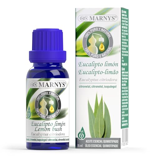 MARNYS Aceite Esencial Eucalipto Limón 100% Puro Quimiotipado 15ml
