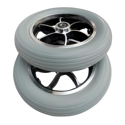 SOYDAN 1 Pair of 10 Inch Wheelchair Replacement Wheel, 10
