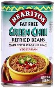 Organics Green Chilli Refried Beans 1 16 Ounces (Case of 12)