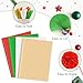 NEBURORA 100 Sheets Christmas Tissue Paper Red Green White Golden Gift Wrapping Tissue Paper for Holiday Gift Crafts Bags and Party Decorations