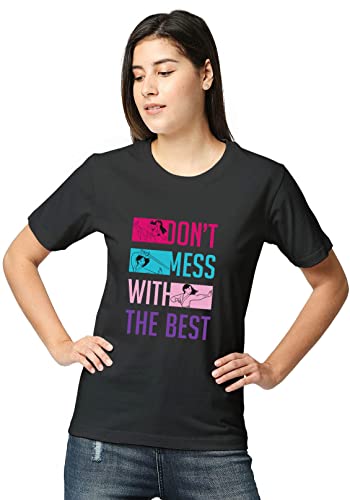 Wear Your Oipnion Women's Premium Cotton Graphic Printed Unisex R...
