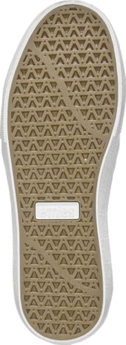 Image of Etnies Barge LS - Classic Skate Look, Slim Vulcanized Silhoutte, Hefty Armored Collar, Reinforced Vulc - Grey /Navy - 13