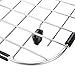 Tighall 2pcs Sink Protectors Stainless Steel Sink Bottom Grid for Kitchen 14 x 12 inch, Heavy Duty Kitchen Grid Sinks Bottom Protector Center Drain Hole