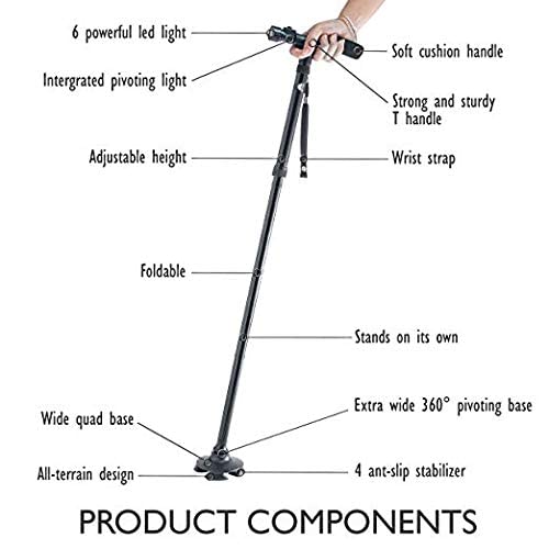 Dr. Maya Walking Cane For Women | Canes For Men | Canes For Seniors | Walking Stick For Seniors | Best Walking Canes For Men And Women | Walking Canes For Senior Men | Foldable & Adjustable Cane #TOP2