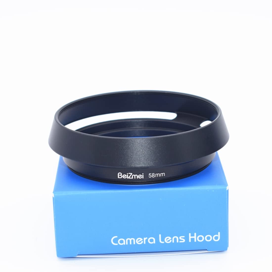 58mm Metal Wide Angle Screw-In Lens Hood – Compatible With 58mm Thread Lenses 7 thumbnail image