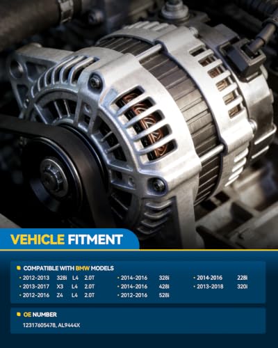 Image of PHILTOP Alternator for BMW X3 328i 528i 428i 228i