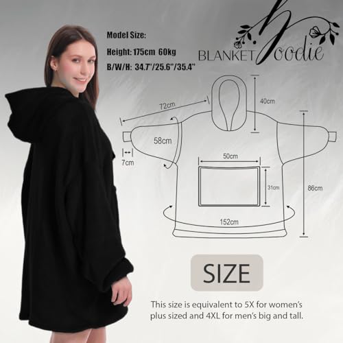 Roe Tenpo Wearable Blanket Hoodie - Image 4