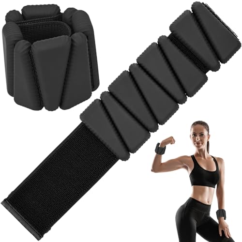 Poids de cheville réglables KOOOGEAR en silicone pour mouvement fitness et sport