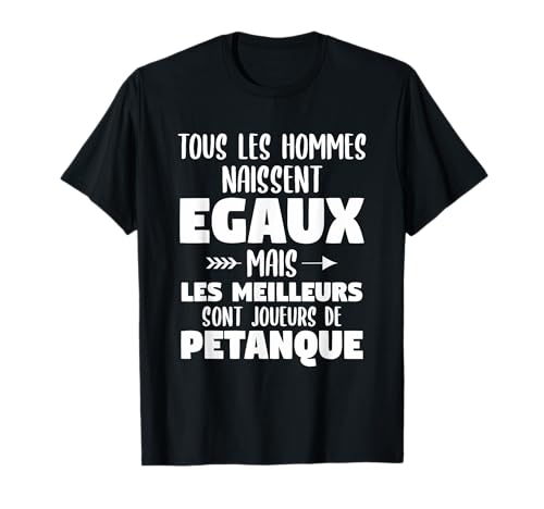 t-shirt pétanque