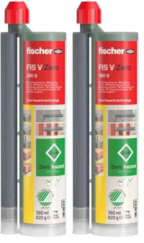 Résine d'injection FIS V Zero fischer scellement chimique 360ml
