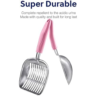 WePet Cat Litter Management Set: Mat and Shovel Combo