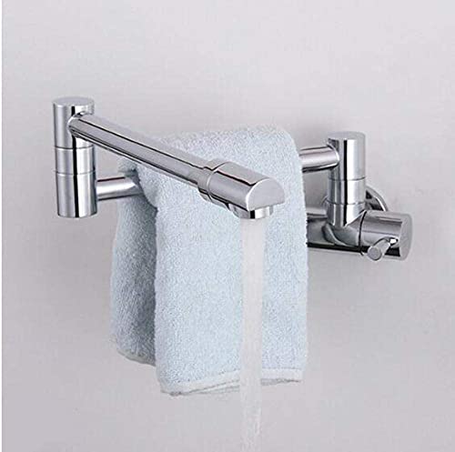 Robinet mural pliable Rome pour optimiser l'espace du lavabo