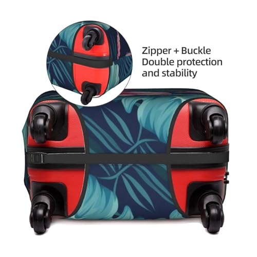 Hawaii Flower Printed Luggage Cover Elastic, Washable, Universal Fit 18-32 Inch Travel Suitcase Cover Easy To Identify4