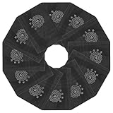 Angoily Schwarzes Trauerarmband aus Hautfreundlichem Stoff mit Schnellverschluss Trauerbinde für Beerdigungen und Gedenkfeiern 30 Stück