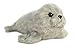Aurora World- Aurora, 31720, Mini Flopsies, Foca, 20.5cm, Peluche, Grigio, Colore Grey