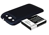 Tecnología: Li-ion CS-SMI930HL Batería 3300mAh Compatible con [Samsung] Galaxy S3, Galaxy SIII, GT-I9300, GT-I9308, SGH-T999V sustituye EB-L1G6LLU, EB-L1G6LLUC, EB-L1G6LVA