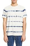 Mit seinem Batikdesign bringt dieses Baumwoll-T-Shirt entspannte Summervibes in deine Alltagslooks.