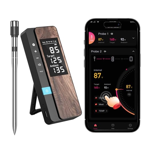 AI Smart Wireless Meat Thermometer