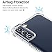 Zeking Designed for Samsung Galaxy S23 Plus Case, Anti-Scratch Crystal Clear Flexible TPU Silicone with Four Corner Bumper Protective Case Cover(Transparent)