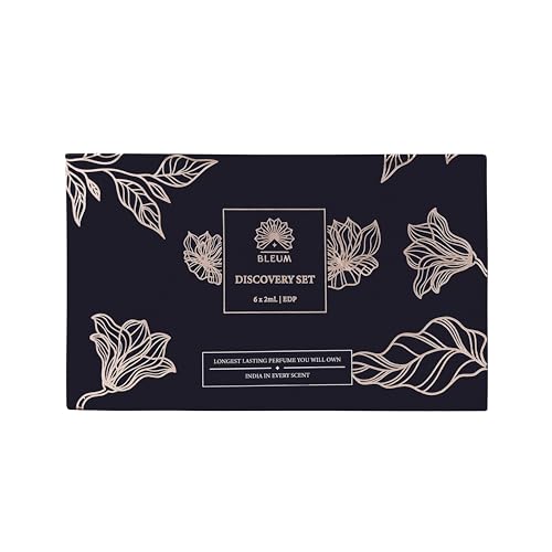 Image of BLEUM Discovery Set | 6 x 2 mL | Unisex Men Women | Long Lasting Perfume Fragrance Scent | 25% EDP Eau De Parfum