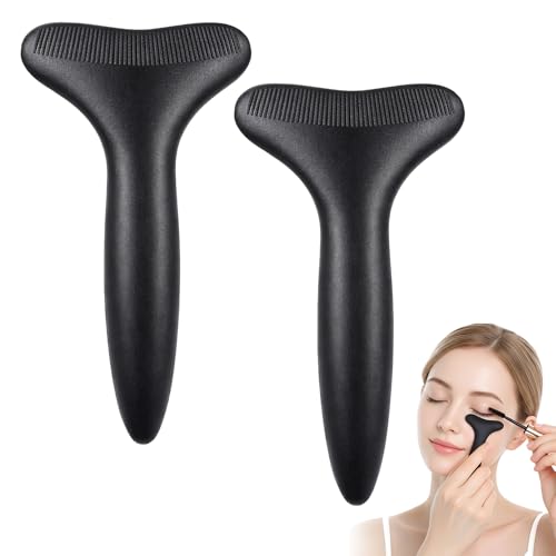 2 PCS Black Mascara Shield Applicator Guard Silicone Mascara Guard