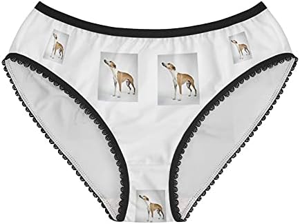 DogsMakeMeHappy Whippet Panties, Whippet Underwear, Briefs, Cotton Briefs, Funny Underwear, Panties For Women