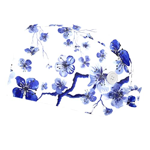 Chapeaux de travail JDEZ anti-serrement casquettes fleuries confortables