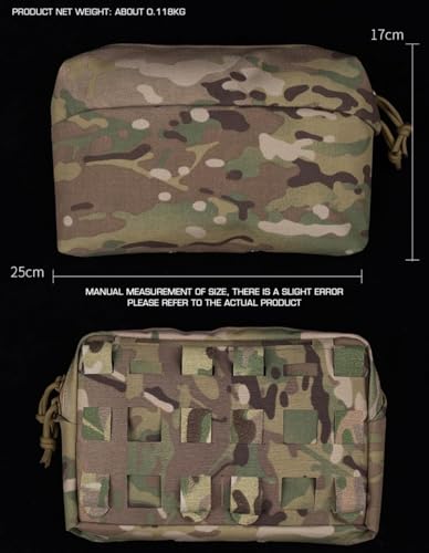 Pochette tactique Molle Admin camouflage sac à outils EDC - 5