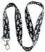 Music Notes Lanyard Keychain