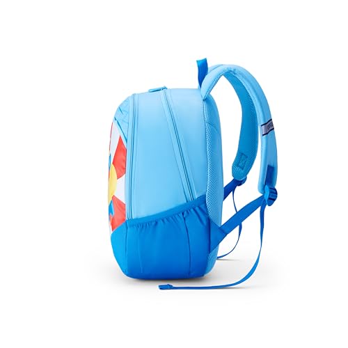 Image of American Tourister Zoodle 4.0 Blue Duck, Kids Backpack, Age 2-4 Years, 2 Full Compartments, Bottle Pocket, Ergo Should And Ergo Back, 13 Ltrs Capacity - Unisex