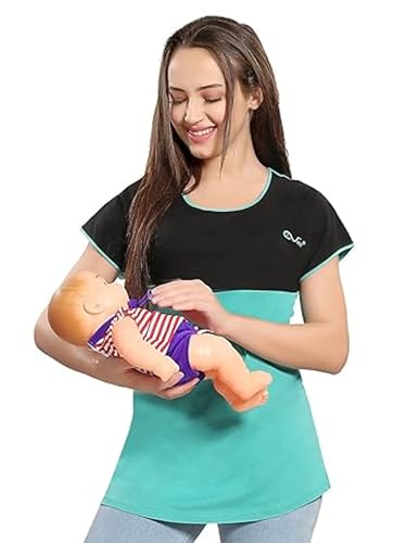 Image of AV2 Women Cotton Nursing Regular Fit Top