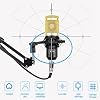 BM 800 Condenser Microphone Mixer Kit Microphone Sound Card Audio Interface Microphone Suitable for Computer Phones