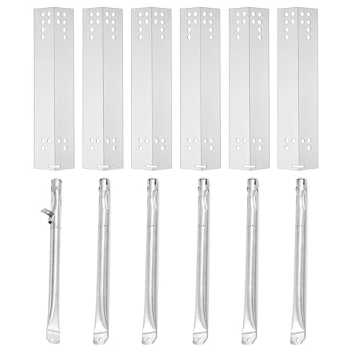 GR2205723-OG-00 Grill Replacement Parts for Outdoor Gourmet Grill Parts 6 Burner GR2205720-OG-00 FSOGBG1108 Grill Burner Replacement Heat Shields FSOGBG1107 GR2323101-OG-00 162193 Burners Heat Tents