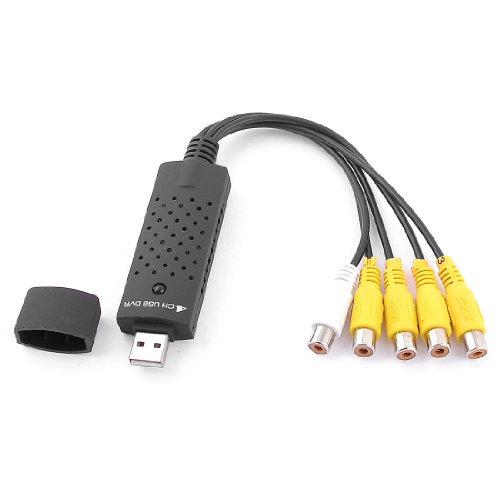 Ruilogod Video Audio Capture USB 2.0 DVR 4 CANAL ADAPTADOR DIGITAL Recorder