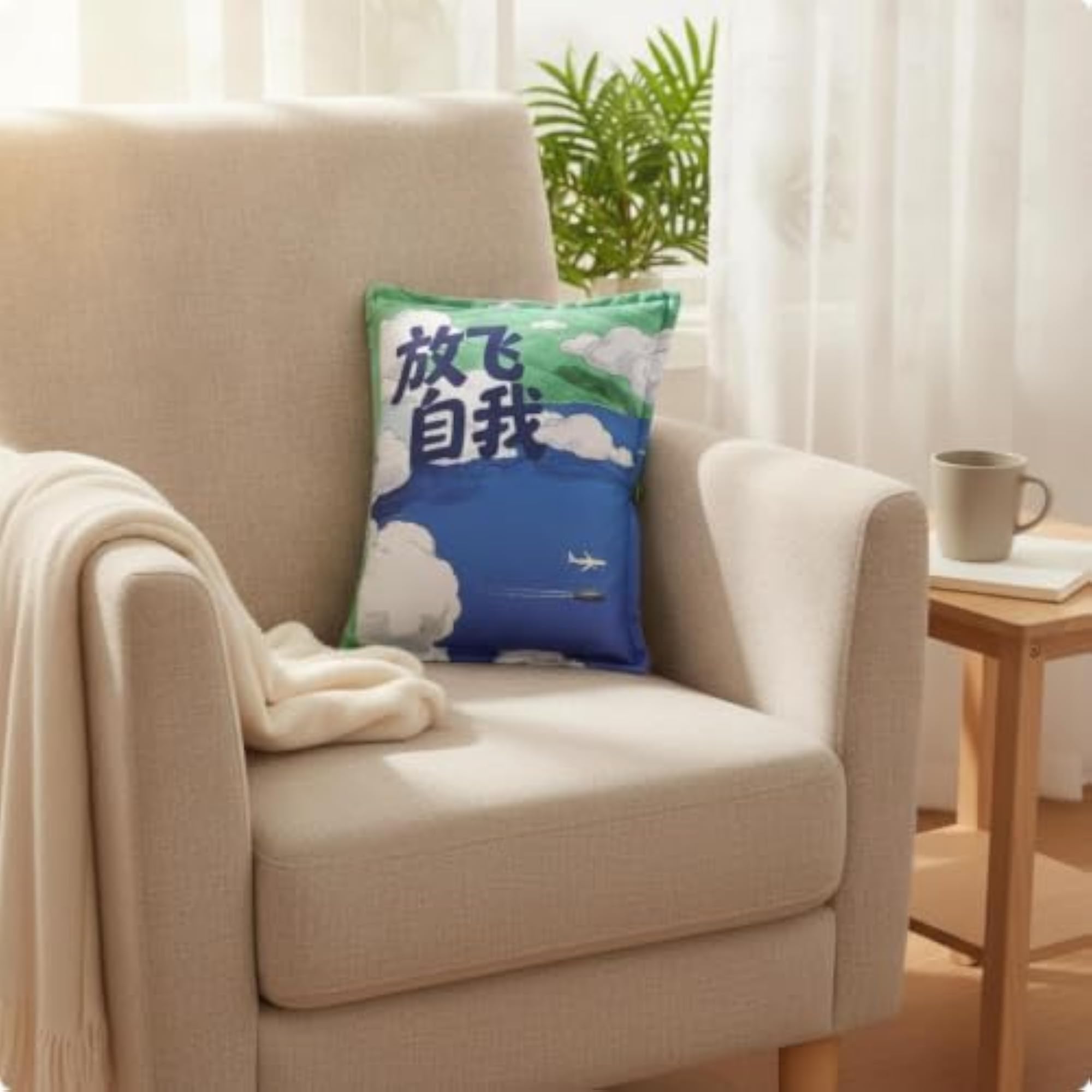 Convertible Foldable Cushion-Pillow for Sofa Lounging